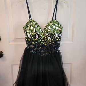 Bejeweled Formal Dress